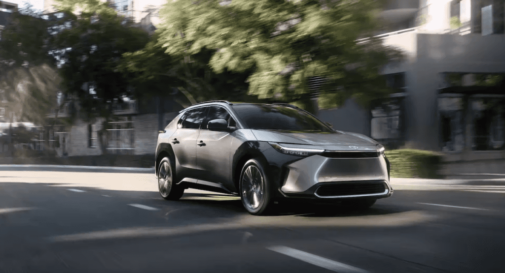 Toyota full electric vehicle