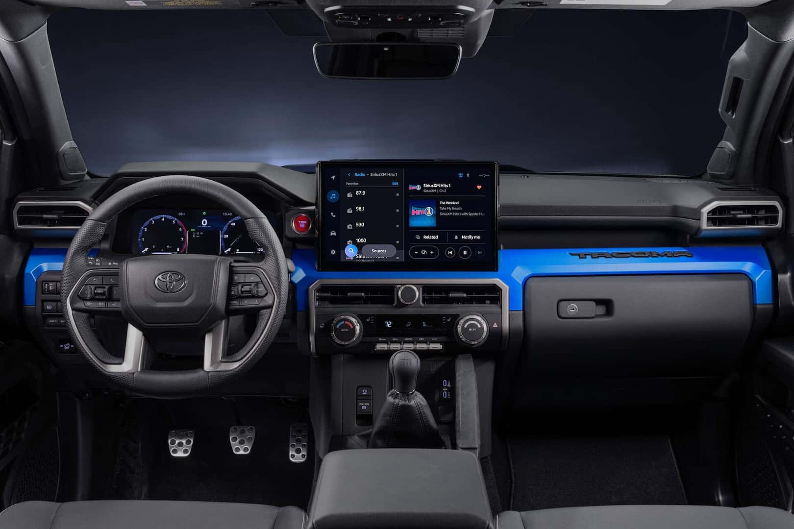 new Toyota interior