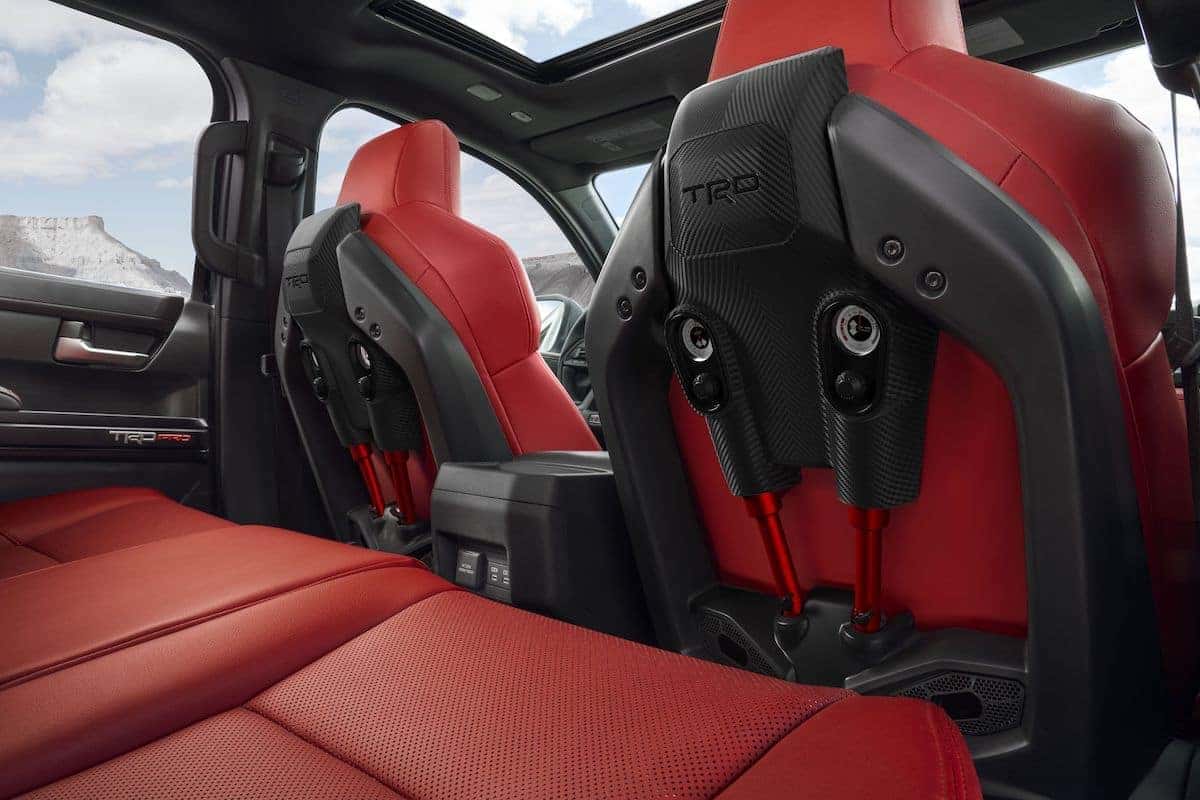 Toyota Tacoma interior