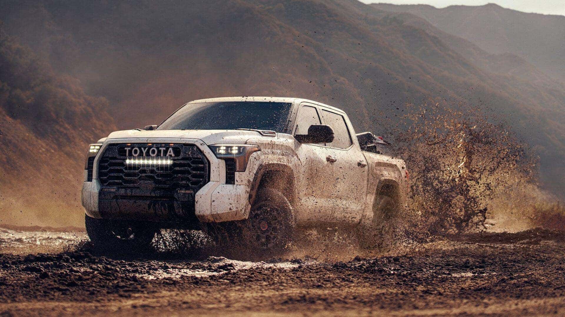 off-roading truck
