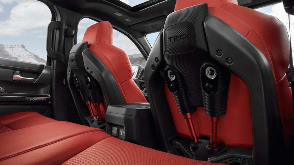 2024 Tacoma interior