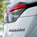 Toyota Corolla name badge
