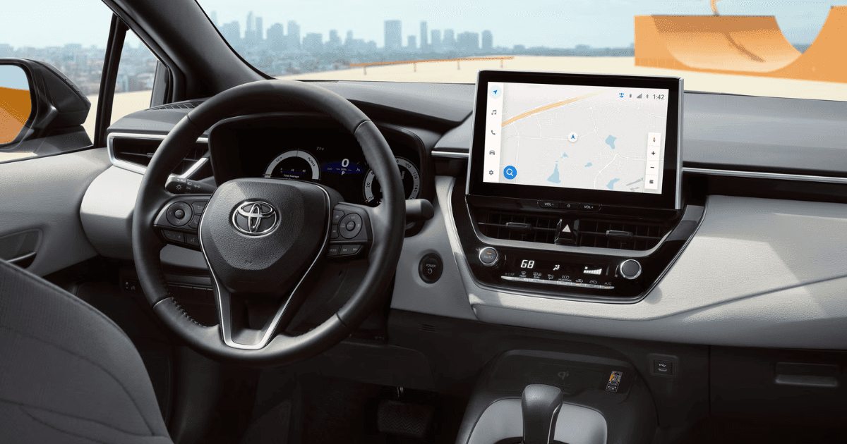Toyota Corolla interior