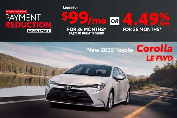 New 2025 Toyota Corolla LE FWD