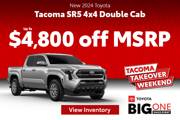 New 2024 Toyota Tacoma SR5 4x4 Double Cab