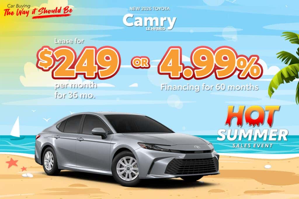 New 2026 Camry LE Hybrid