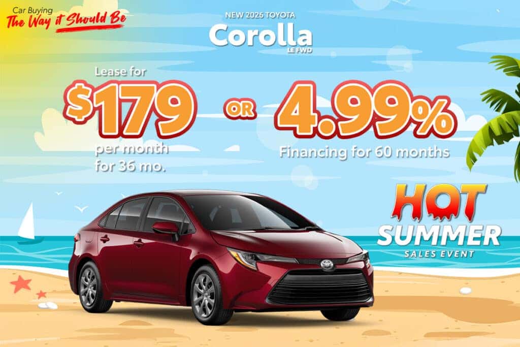 New 2026 Corolla LE FWD