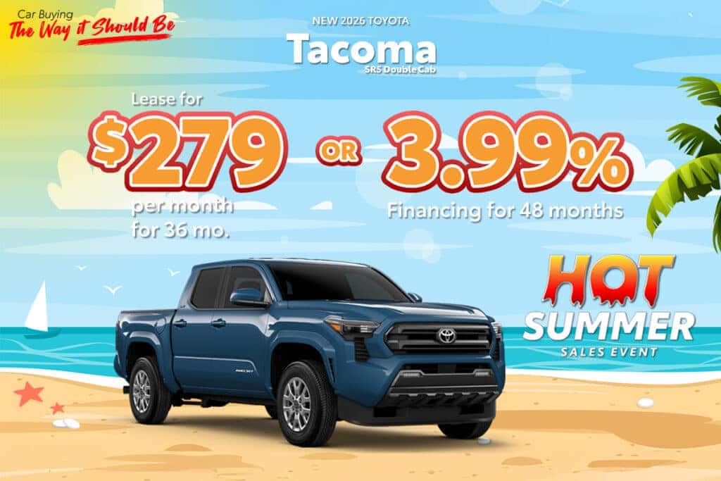 New 2026 Tacoma SR5 Double Cab
