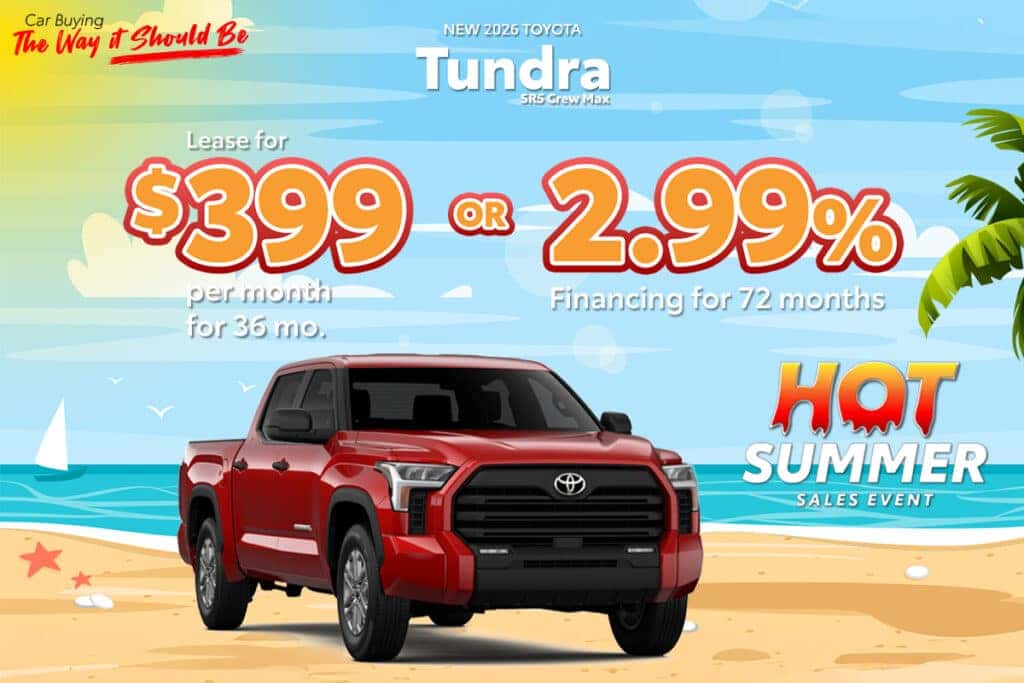 New 2026 Tundra SR5 Crew Max