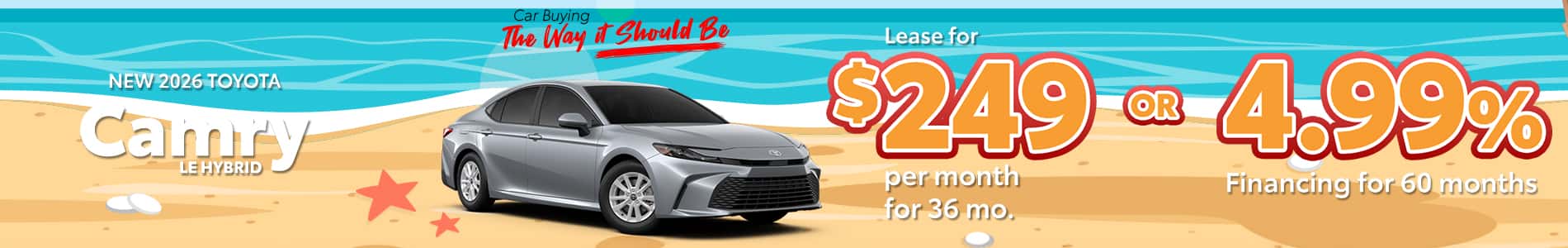 New 2026 Camry LE Hybrid