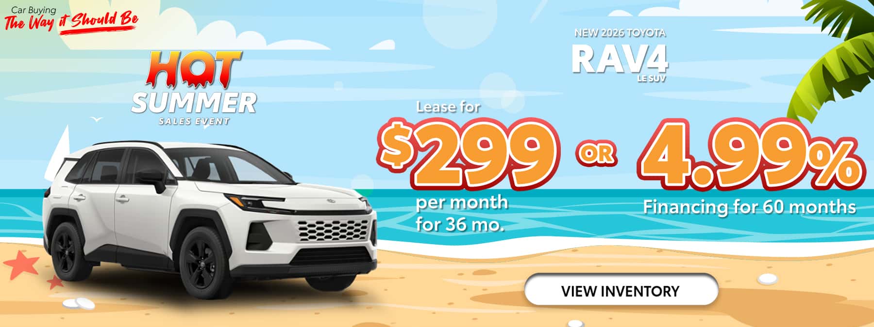New 2026 RAV4 LE SUV