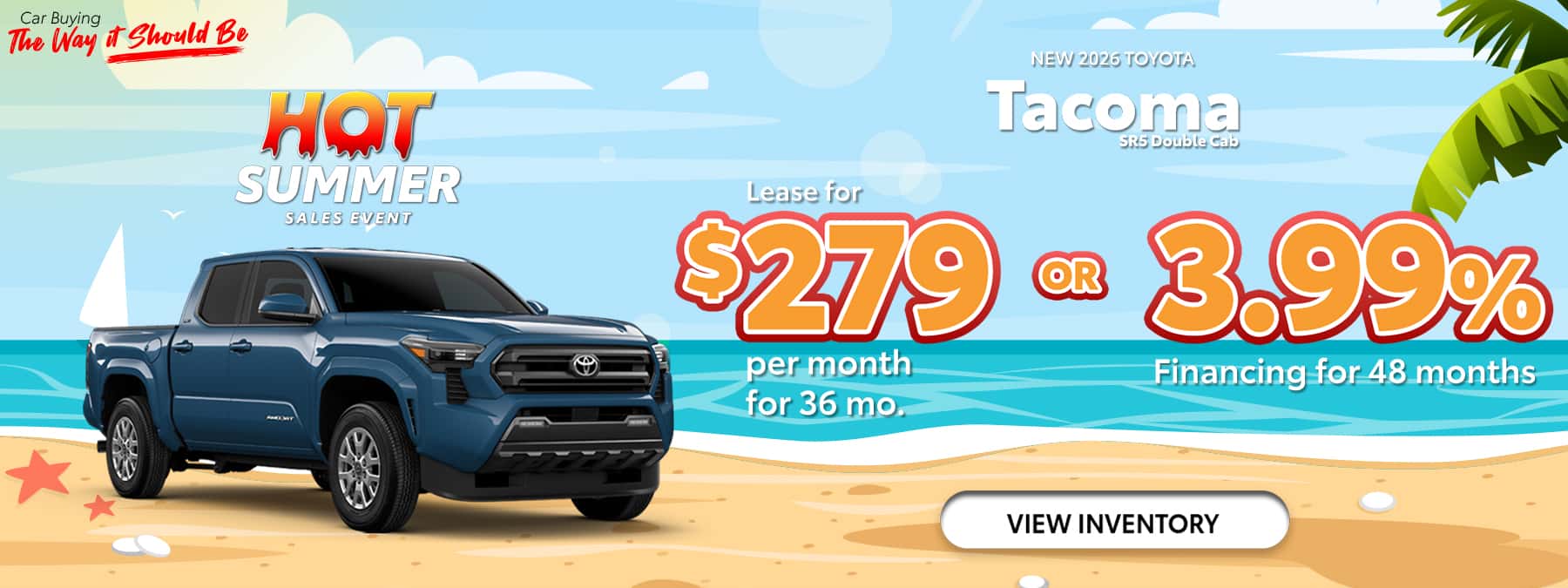 New 2026 Tacoma SR5 Double Cab