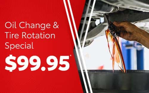 Oil Change & Tire Rotation Special