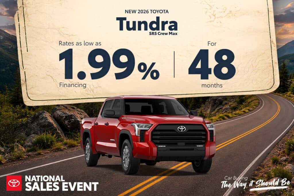 New 2026 Toyota Tundra SR5 Crew Max