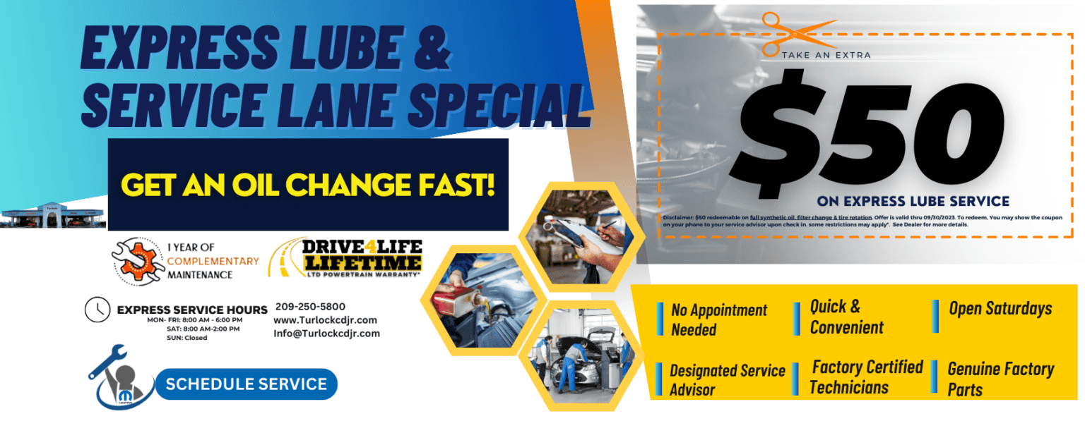 Service Coupons in Turlock Turlock Chrysler Jeep Dodge Ram