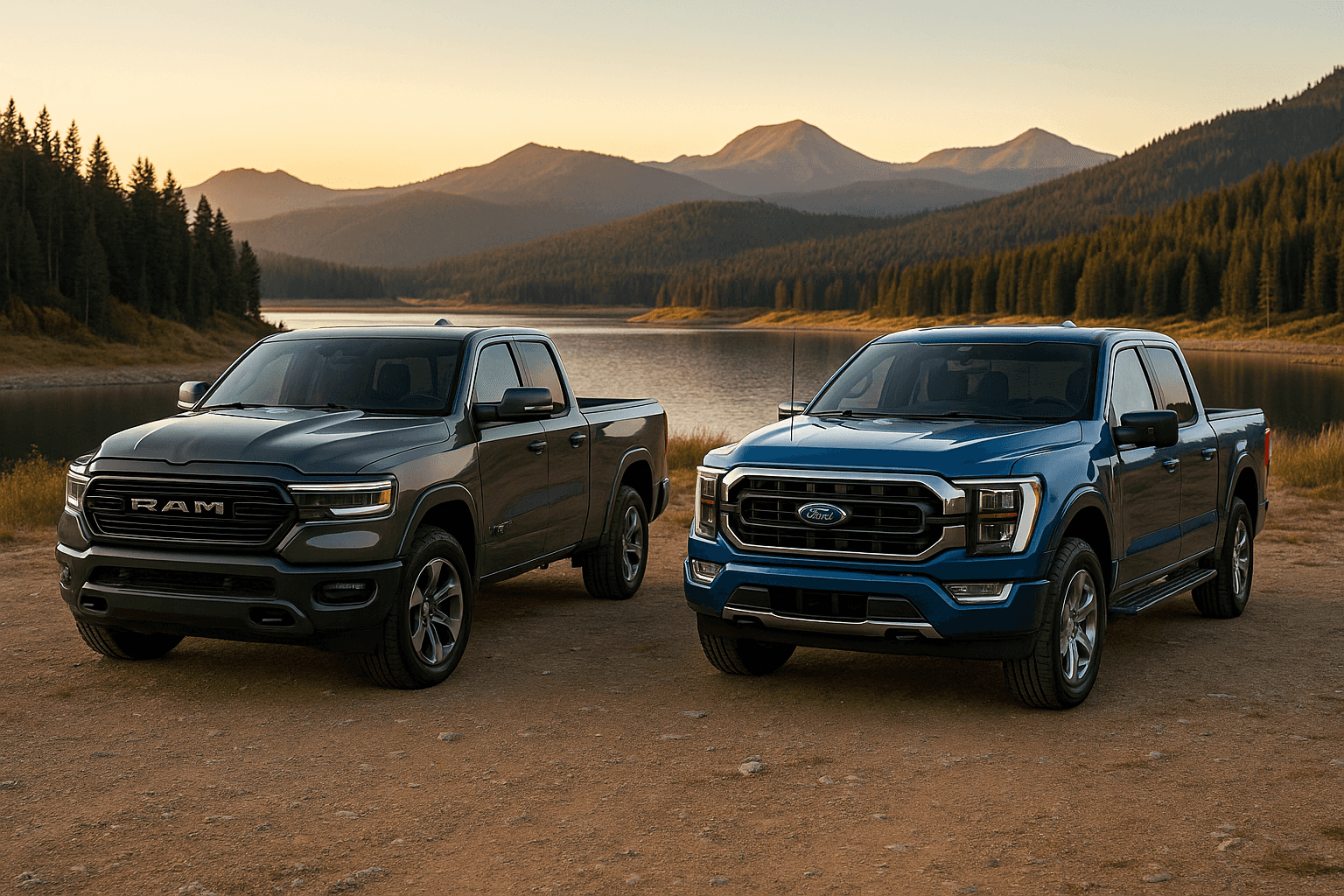 2025 Ram 1500 vs Ford F-150 comparison