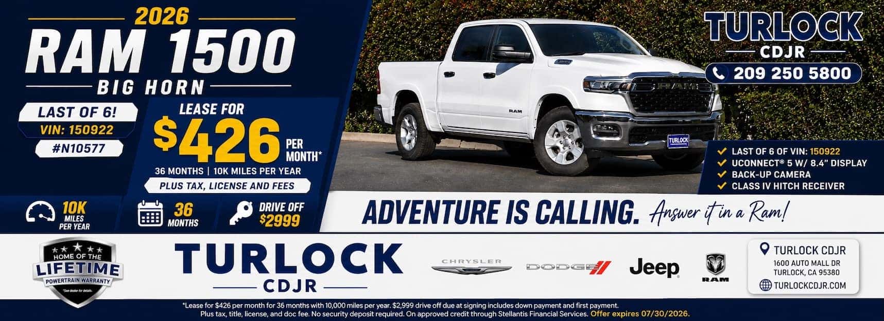 Ram 1500 banner