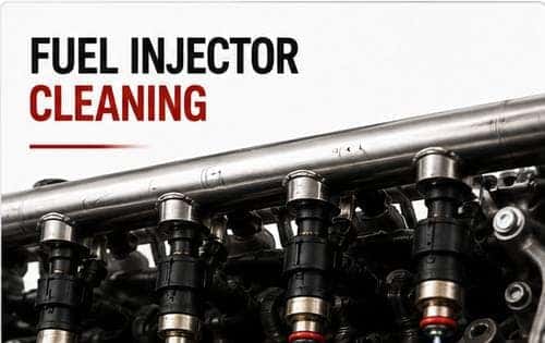 Fuel injector cleaning service