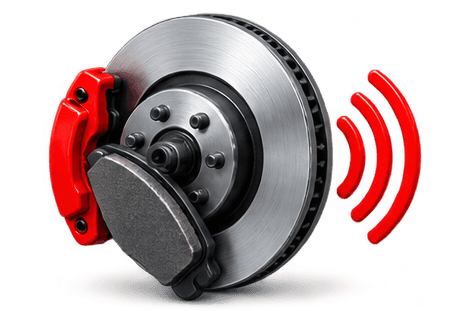 Squealing or grinding brakes