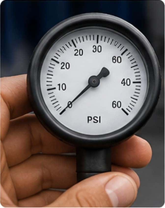 Low tire pressure warning