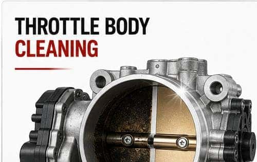 Throttle body cleaning service