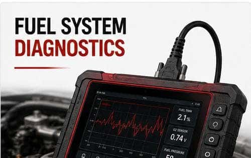 Fuel system diagnostics service