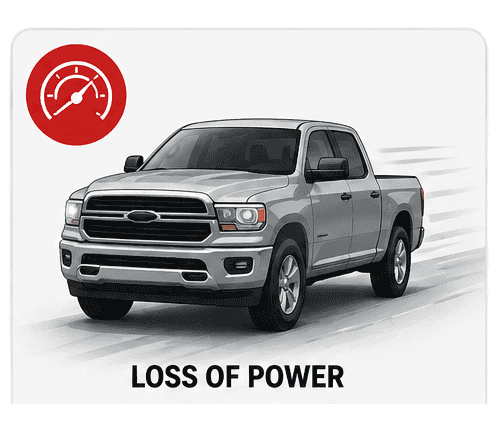 Vehicle loss of power warning