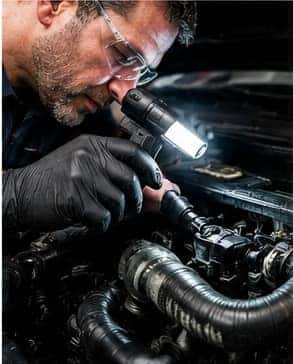 Cooling system inspection