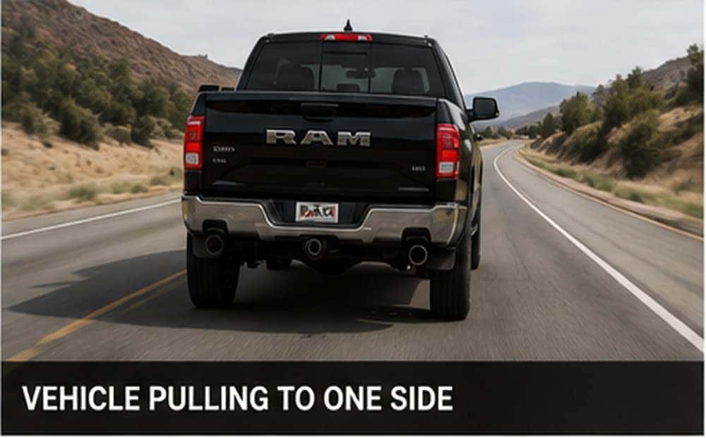Vehicle pulling to one side