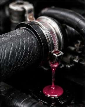 Radiator coolant leak