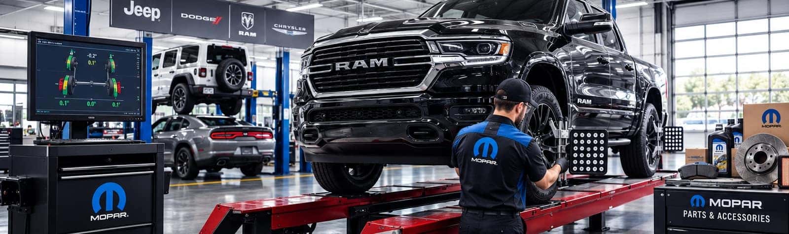 Turlock Chrysler Dodge Jeep Ram service and parts resource center