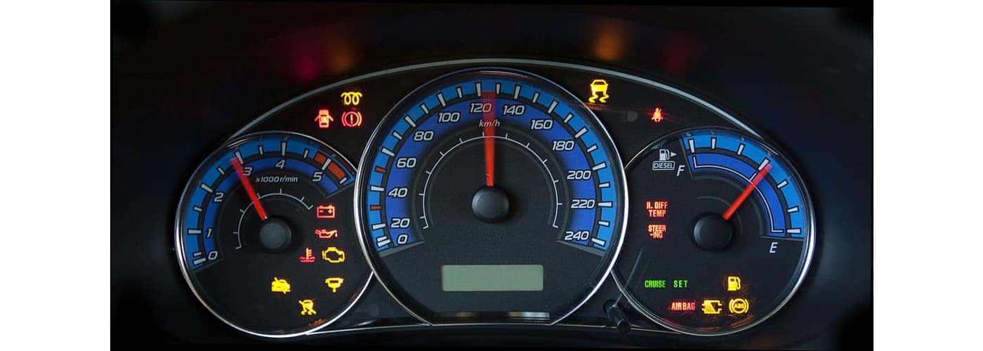 Mitsubishi Dashboard Warning Lights