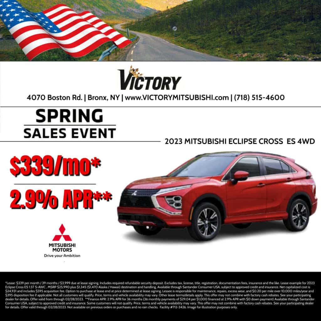 New Mitsubishi Specials in Bronx Victory Mitsubishi