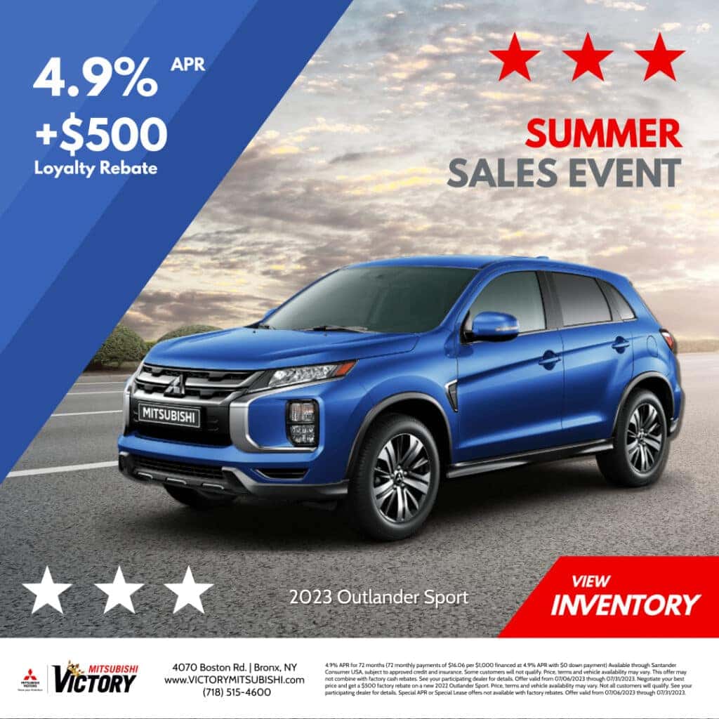 New Mitsubishi Specials in Bronx Victory Mitsubishi