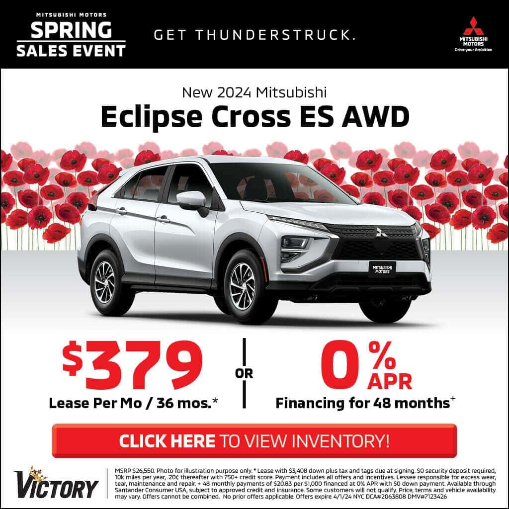 New Mitsubishi Specials in Bronx Victory Mitsubishi