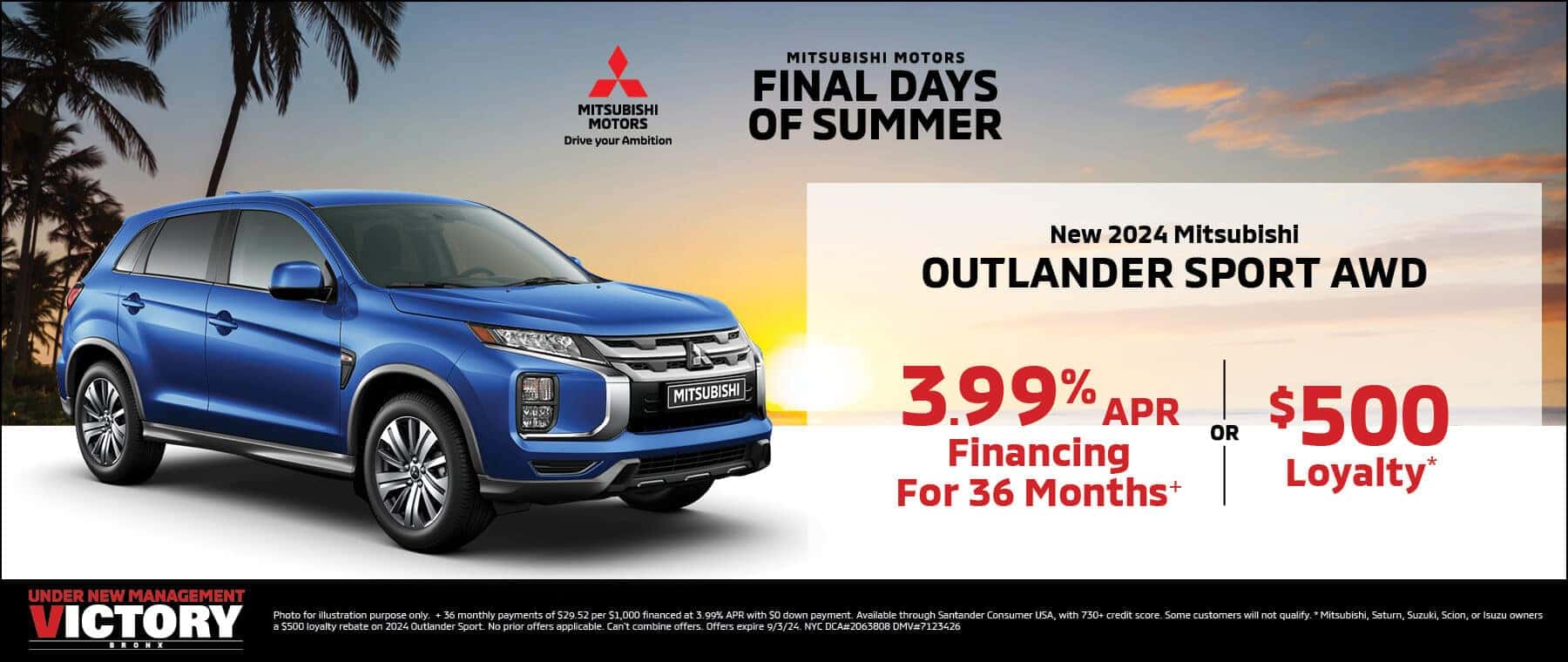 Victory Mitsubishi Mitsubishi dealership Bronx, NY NJ