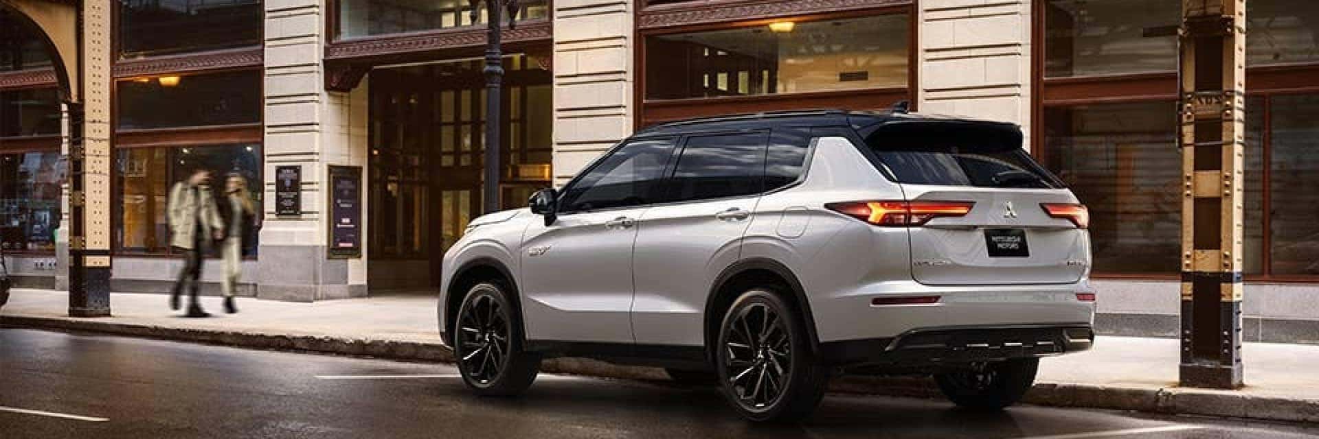 2025 Mitsubishi Outlander PHEV in the city