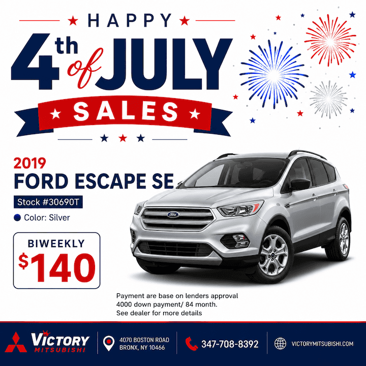 2019 Ford Escape SE FWD 4D Sport Utility