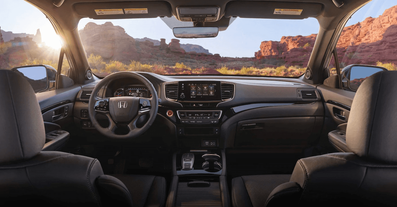 2019 Honda Passport interior front