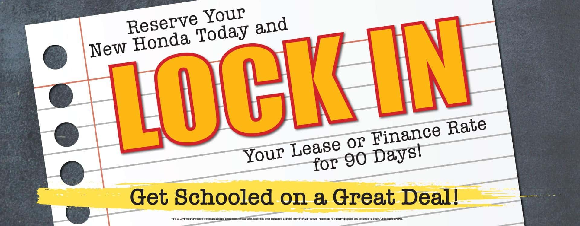 Honda Lock Financing