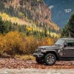 2018 Jeep Wrangler in the Mountains